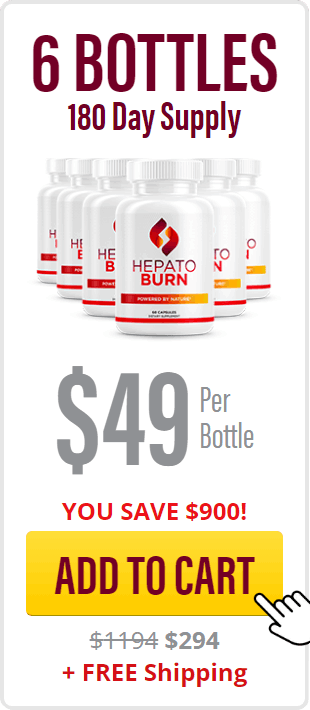 HepatoBurn 6 bottle